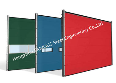 Trung Quốc Polyurethane Core Steel Overhead Cửa hoàn toàn tự động chống gió Cửa nâng công nghiệp nhà cung cấp