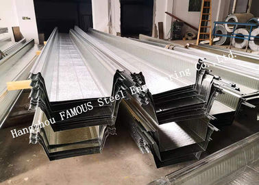 Trung Quốc Tấm sàn thép mạ kẽm tùy chỉnh Comflor 210 225 100 Sàn kim loại composite tương đương nhà cung cấp