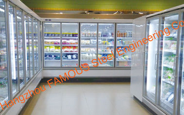 Trung Quốc Khung hợp kim nhôm hẹp Cửa kính cho tủ trưng bày Phòng lạnh nhà cung cấp