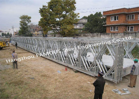 Trung Quốc Tiêu chuẩn Anh lắp ráp tạm thời cho người đi bộ bằng thép Cầu Bailey Giao thông công cộng nhà cung cấp