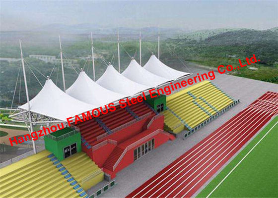 Trung Quốc Xây dựng sân vận động thể thao kết cấu màng được chứng nhận tiêu chuẩn Úc nhà cung cấp