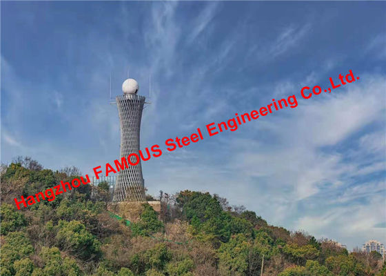 Trung Quốc Cấu trúc thép đúc sẵn có độ chính xác cao tùy chỉnh Chế tạo tháp thời tiết Radar nhà cung cấp