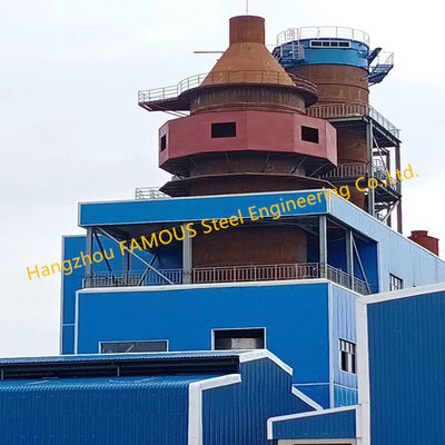 Trung Quốc Nhà máy bột Khung hộp thép xây dựng nhiều tầng với các tấm cách nhiệt nhà cung cấp