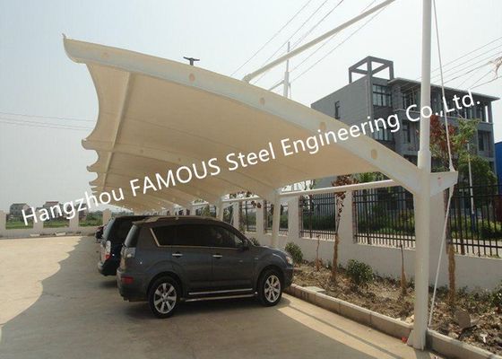 Trung Quốc Thép không thấm nước PVDF PTFE Cấu trúc màng kéo căng Bãi đậu xe ô tô nhà cung cấp