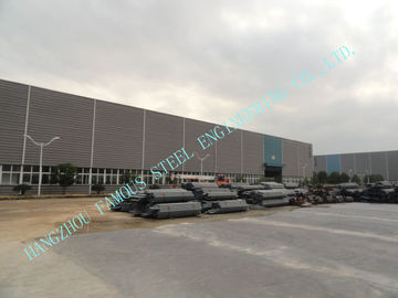 Trung Quốc 75 X 95 Nhà xưởng Prefab Prefab Multispan công nghiệp, Nhà lưu trữ Tranh Chữa cháy nhà cung cấp