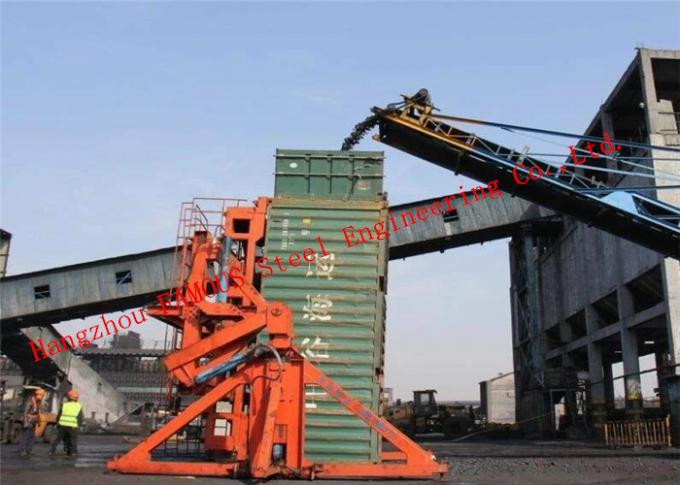 Băng tải Chutes Máy móc thiết bị kết cấu thép kết cấu cho xây dựng cảng 0