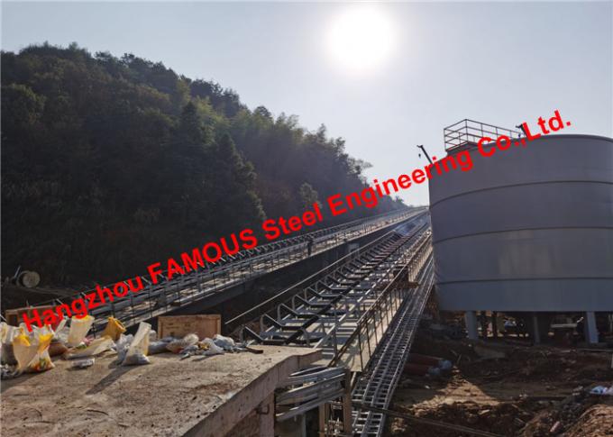 Dây chuyền sản xuất nhà máy khai thác đá Xưởng thép nặng Xây dựng kết cấu thép công nghiệp 0