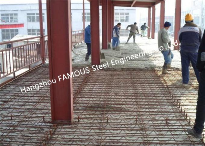 Kết cấu thép thanh Truss Dầm sàn bằng kim loại composite cho sàn bê tông 3