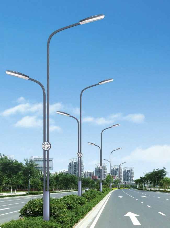 6M 8M 10M 12M 14M Cột đèn đường bằng thép mạ kẽm cho chiếu sáng đường cao tốc 2
