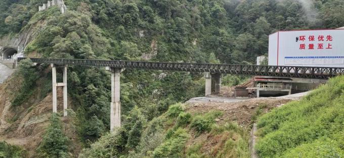 tin tức mới nhất của công ty về Một số cây cầu thép Bailey đã được hoàn thành trên tuyến Tứ Xuyên-Tây Tạng  1