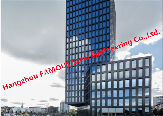 Trung Quốc BIPV Mặt tiền bằng kính Bức tường rèm Tòa nhà quang điện thân thiện với môi trường chạy bằng năng lượng mặt trời 500 Mm nhà cung cấp