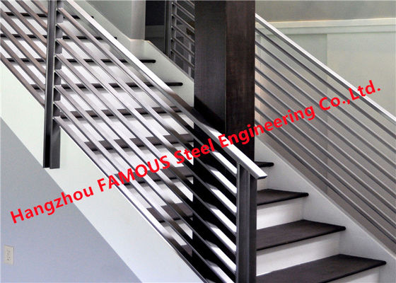 Trung Quốc Tròn hoặc hình chữ nhật Ống trên cùng mịn 800MM Cầu thang bằng thép không gỉ Lan can chống ăn mòn nhà cung cấp