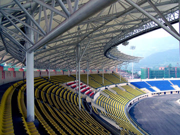 Trung Quốc Thép ống Truss Thông qua Xây dựng Kết cấu thép Sân vận động lớn Span nhà cung cấp