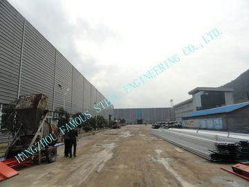 Trung Quốc Ánh sáng ASTM 65 X 95 Toà nhà công nghiệp Multipan Prefab Với Tấm Composite nhà cung cấp