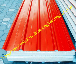 Trung Quốc Nhựa cách nhiệt EPS Polyurethane Foam Sandwich Panels For House nhà cung cấp