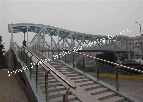 Trung Quốc Tòa nhà bằng kim loại Cầu đi bộ bằng thép Sơn Bailey Bảng điều khiển đúc sẵn nhà cung cấp