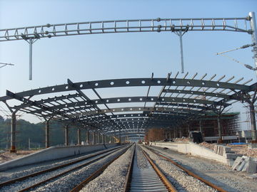 Trung Quốc Kết cấu nhà ga đường sắt Tòa nhà tiền chế Bức tranh chống gỉ với 2-4 lớp nhà cung cấp