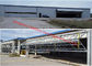 Giải pháp cửa dọc Hangar dọc bằng thép nhẹ Bảng điều khiển hệ thống cửa máy bay thủy lực nhà cung cấp