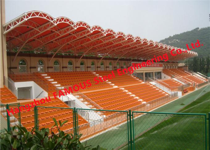 ETFE PTFE tráng Sân vận động Màng kết cấu thép Vải mái giàn Tán Mỹ Châu Âu Tiêu chuẩn 0