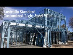 Australia tiêu chuẩn xây dựng kỹ thuật trước cấu trúc thép Villa nhà