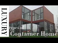 Nhà container kiểu châu Âu mô-đun Prefab cho chỗ ở, lắp ráp nhanh