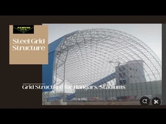 Cấu trúc lưới thép Kỹ thuật Cấu trúc lưới cho hangar, sân vận động