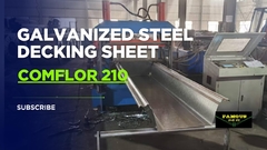 Comflor 210 tương đương Composite sàn sàn Profiles sâu tấm sàn thép nhựa