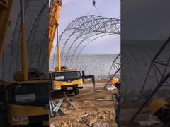 Thiết kế và Chế tạo Nhà thép công nghiệp nhẹ với Khung không gian (Demo)